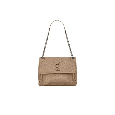 YSL NIKI MEDIUM IN VINTAGE LEATHER 6331581YG042826 (28*20*8.5cm)
